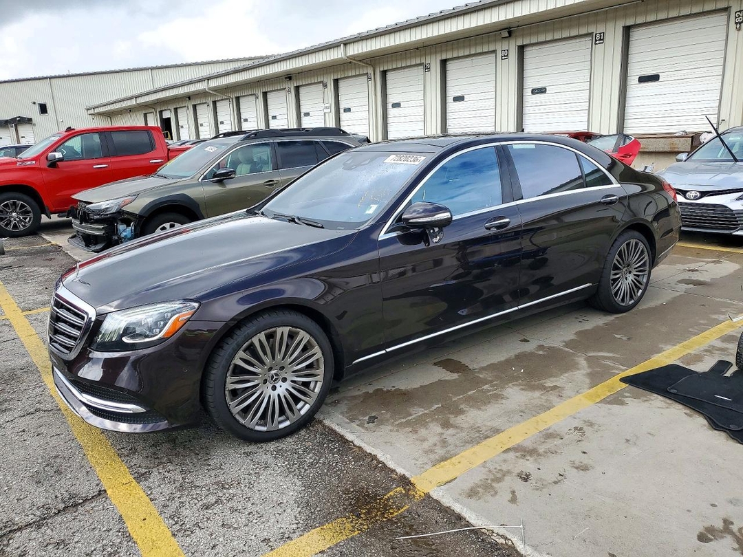 منظر 2019 MERCEDES-BENZ S 560 4MATIC، زاوية 1