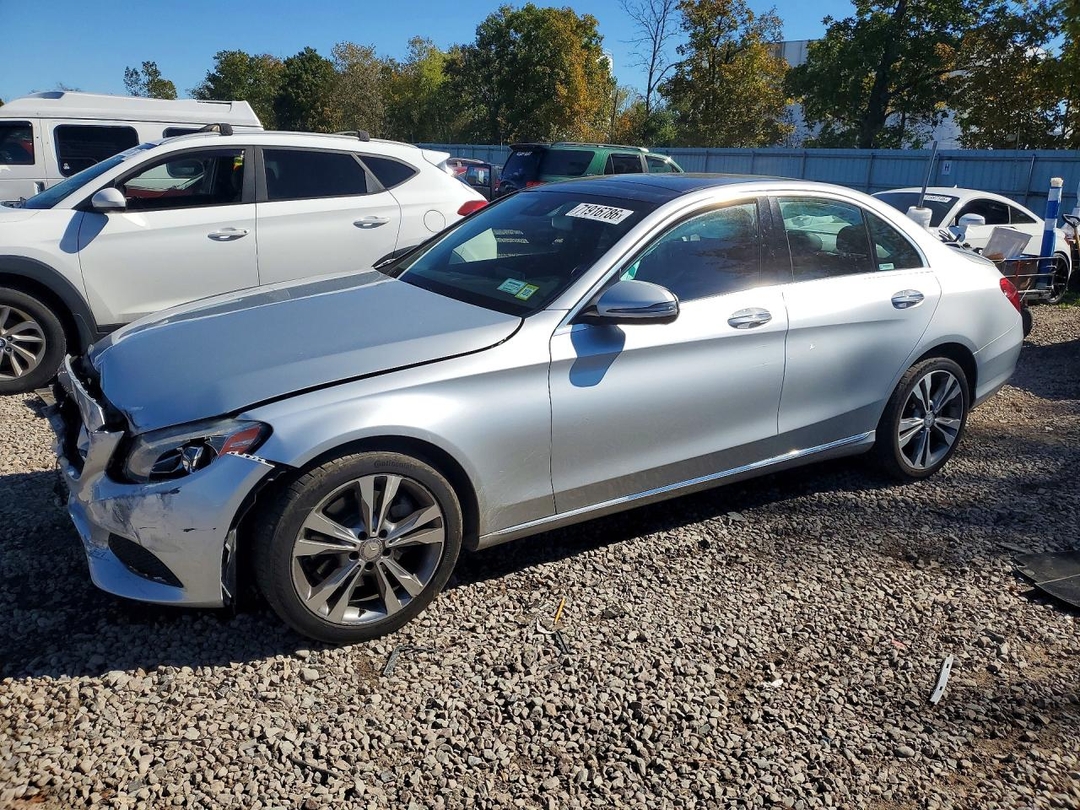 Вид 2016 MERCEDES-BENZ C 300 4MATIC, угол 1