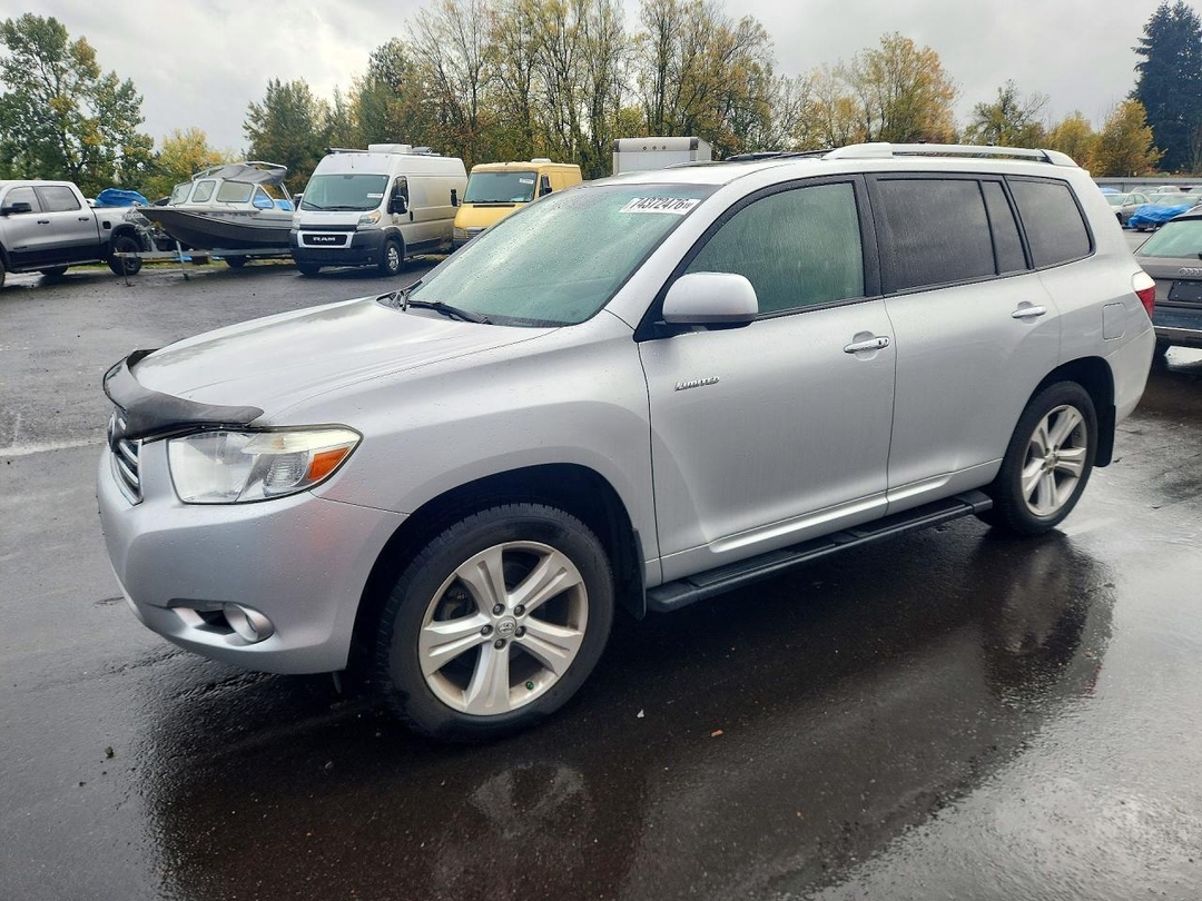 Вид 2010 TOYOTA HIGHLANDER LIMITED, угол 1