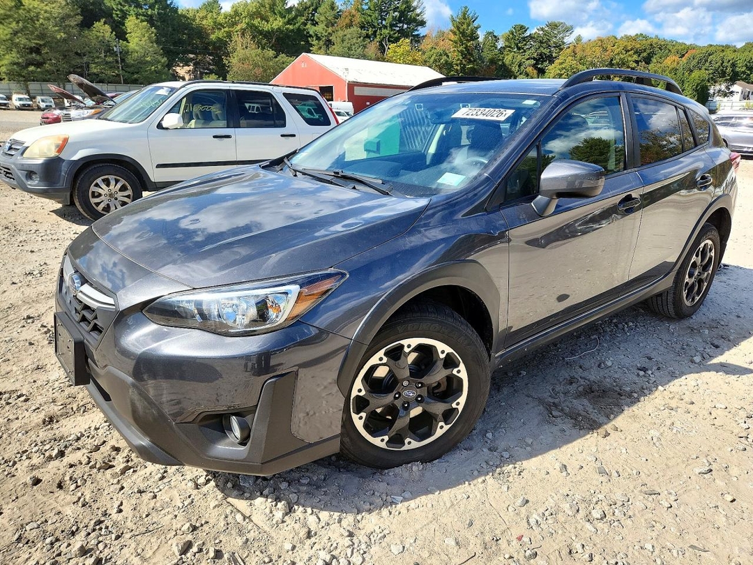 Vue de 2021 SUBARU CROSSTREK PREMIUM, angle 1