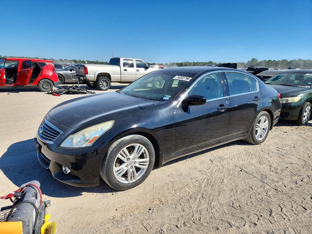 2013 INFINITI G37 SEDAN JOURNEY view, angle 1