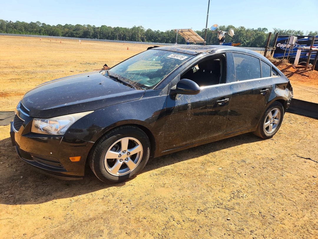 Vista de 2014 CHEVROLET CRUZE LT, ángulo 1
