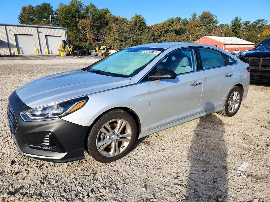 Vista de 2018 HYUNDAI SONATA SEL, ángulo 1