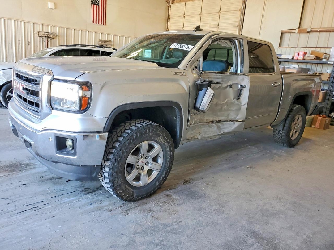 منظر 2015 GMC SIERRA K1500 SLT، زاوية 1