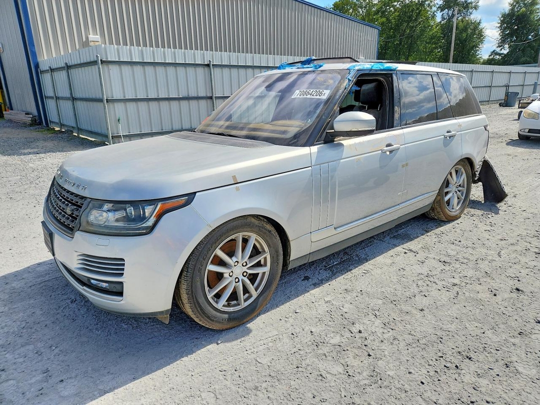 Вид 2016 LAND ROVER RANGE ROVER, угол 1