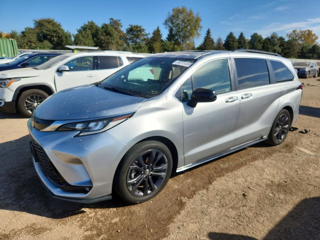 Vedere 2022 TOYOTA SIENNA XSE, unghi 1
