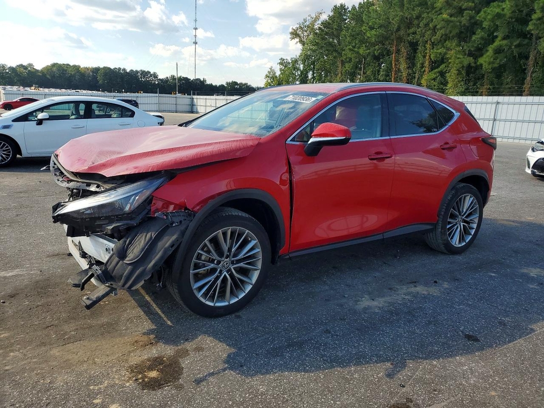 Vista de 2022 LEXUS NX 350H, ángulo 1