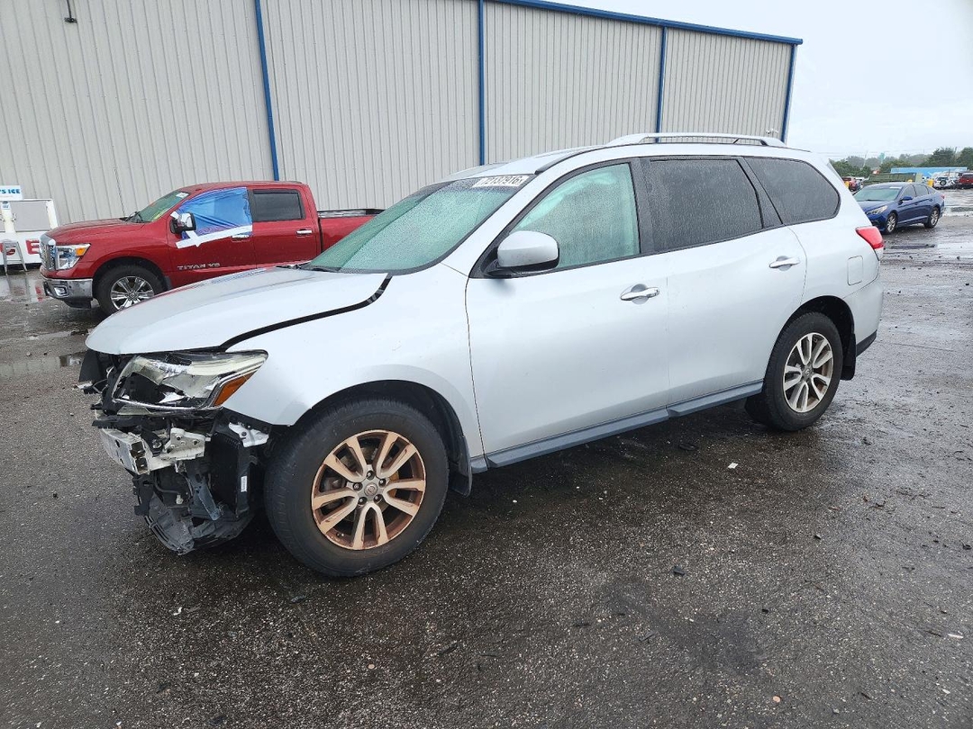 Vista de 2016 NISSAN PATHFINDER S, ángulo 1