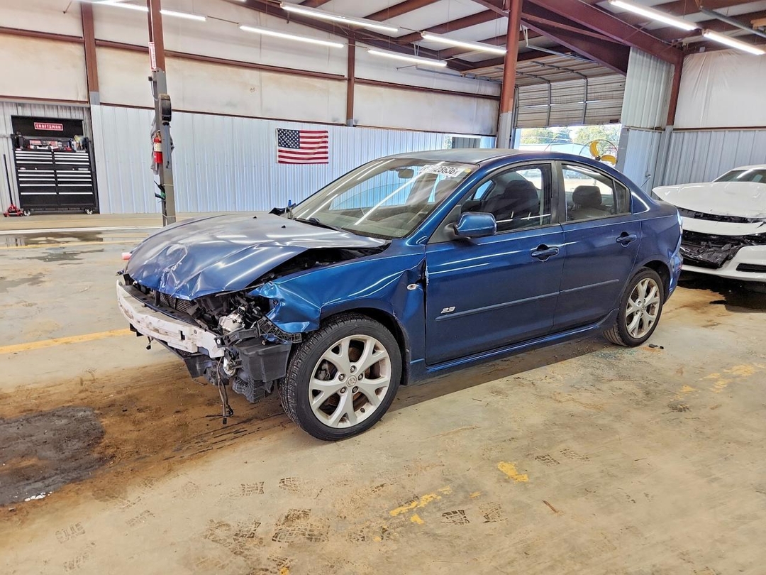 منظر 2008 MAZDA 3 S، زاوية 1
