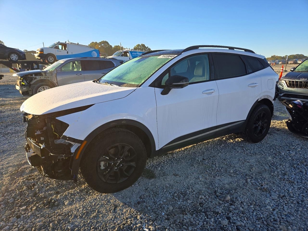 Vue de 2024 KIA SPORTAGE X-PRO PRESTIGE, angle 1
