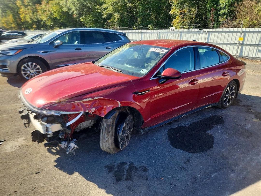 Vue de 2024 HYUNDAI SONATA SEL, angle 1