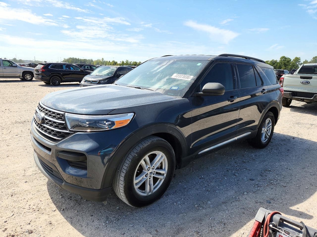 Vue de 2024 FORD EXPLORER XLT, angle 1