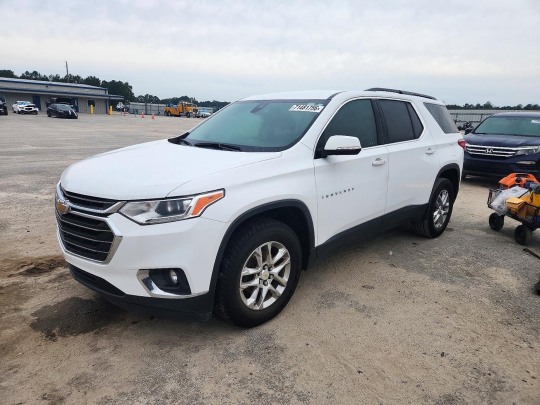 منظر 2020 CHEVROLET TRAVERSE LT، زاوية 1