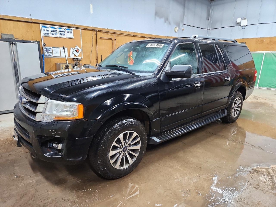 Вид 2017 FORD EXPEDITION EL XLT, угол 1