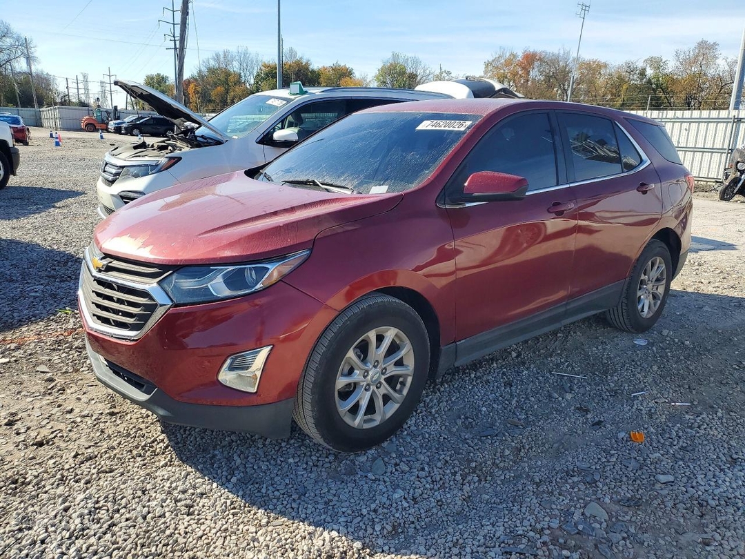 Vista de 2018 CHEVROLET EQUINOX LT, ángulo 1