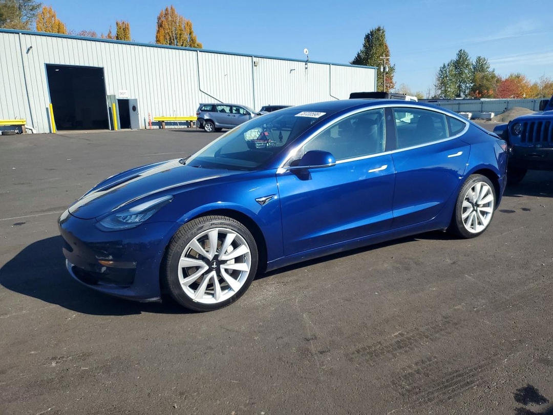 منظر 2019 TESLA MODEL 3، زاوية 1