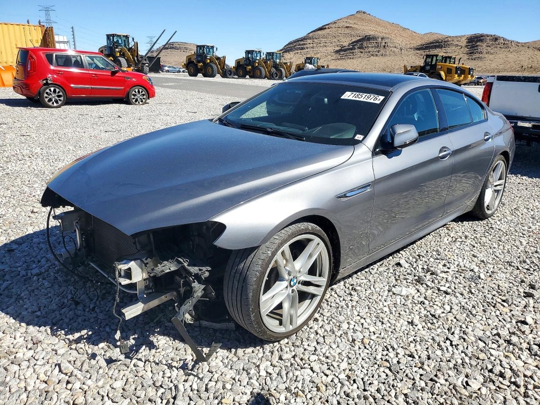 Vista de 2016 BMW 640 I GRAN COUPE, ángulo 1