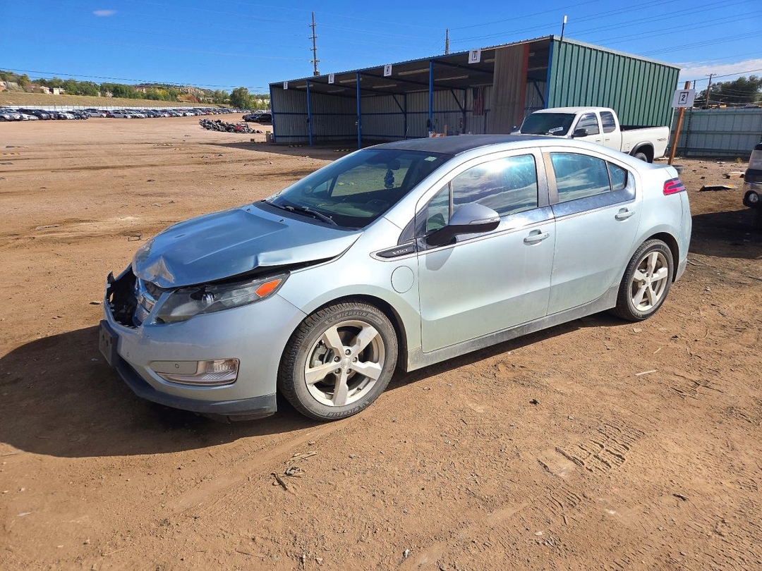 Vue de 2012 CHEVROLET VOLT, angle 1