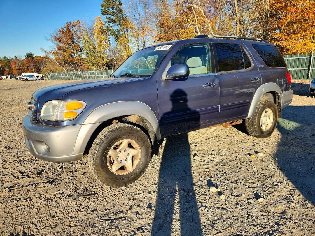 Вид 2001 TOYOTA SEQUOIA SR5, угол 1