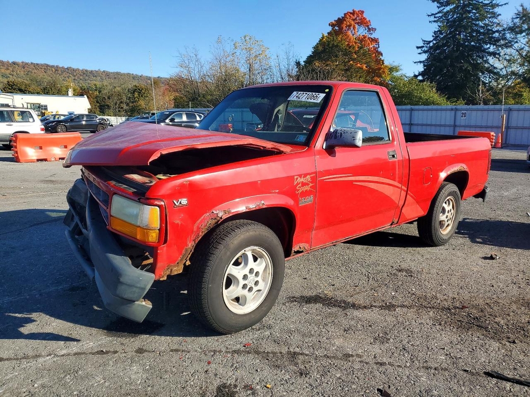 منظر 1995 DODGE DAKOTA، زاوية 1