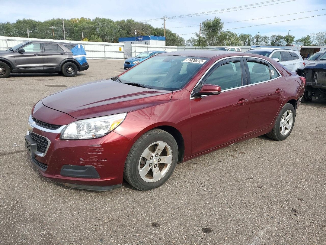 Vue de 2016 CHEVROLET MALIBU LIMITED LT, angle 1