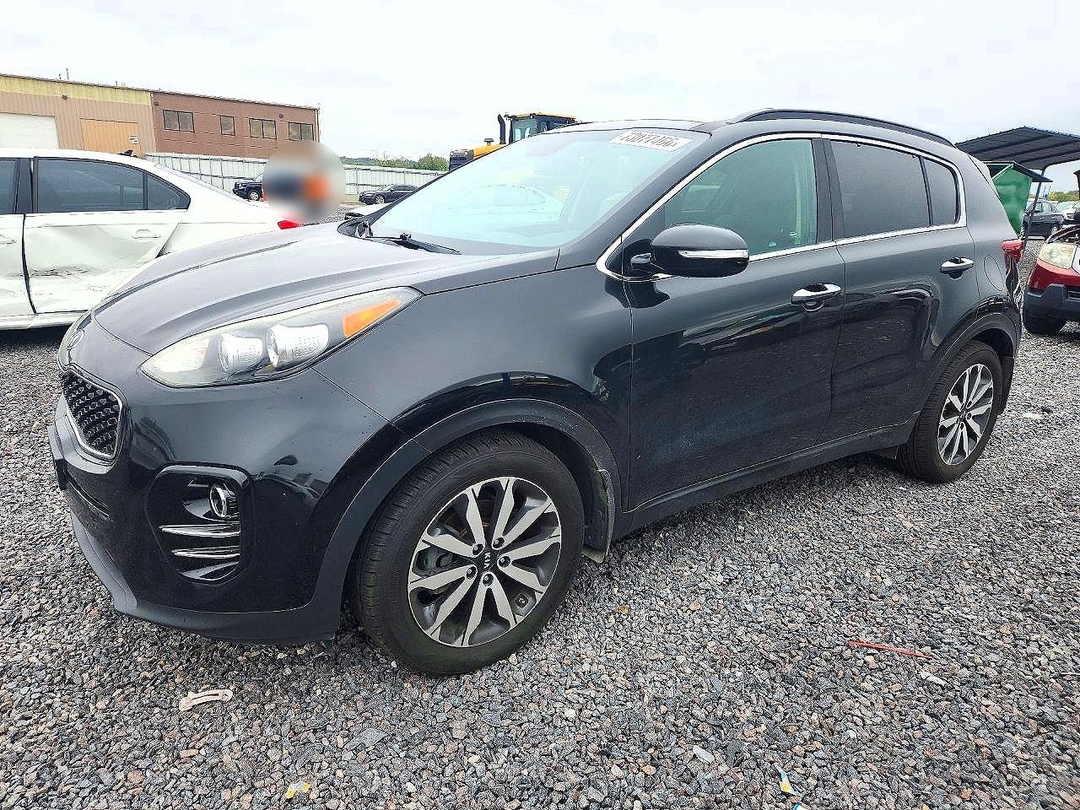 Вид 2018 KIA SPORTAGE EX, угол 1