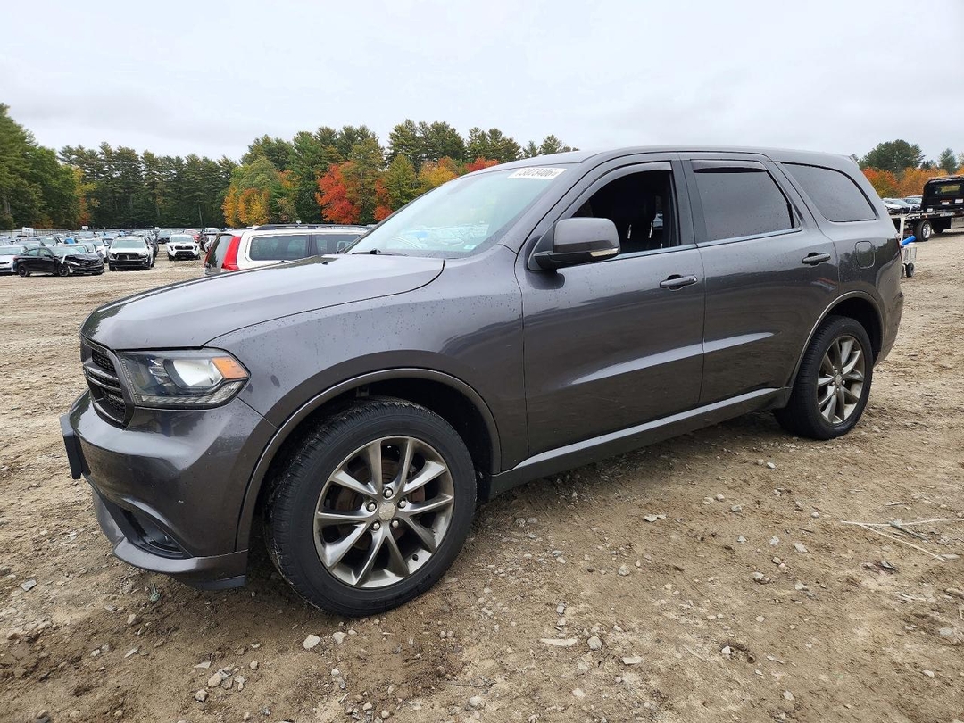 Вид 2017 DODGE DURANGO GT, угол 1