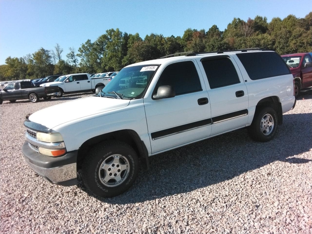 Вид 2001 CHEVROLET SUBURBAN K1500, угол 1