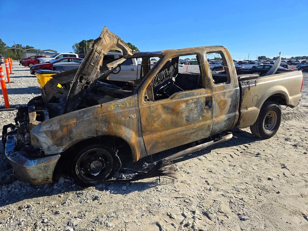Вид 2001 FORD F250 SUPER DUTY, угол 1