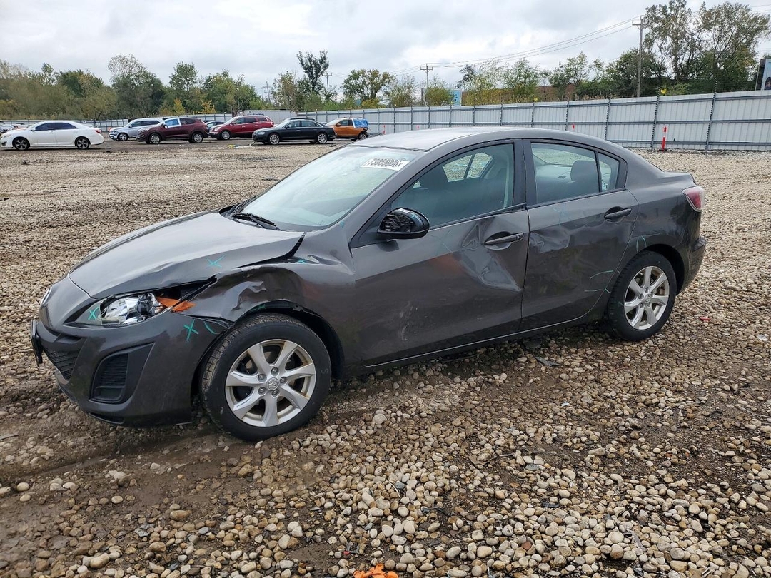 Вид 2010 MAZDA 3 I, угол 1