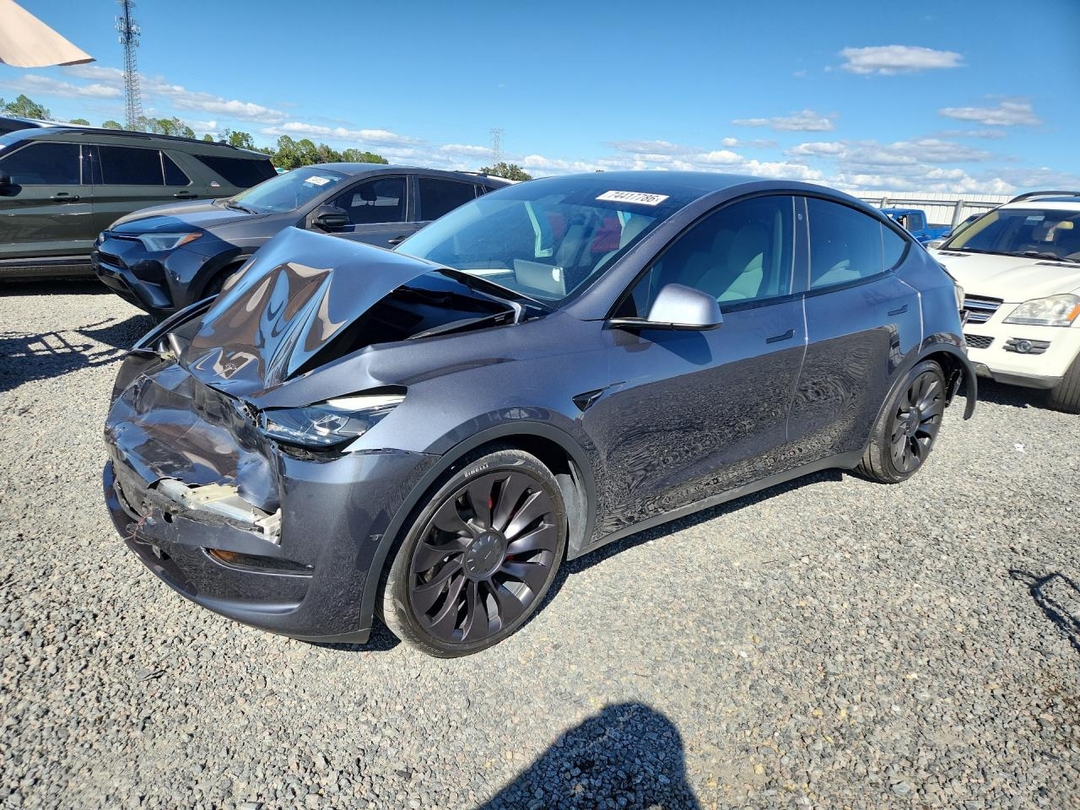 Vedere 2022 TESLA MODEL Y, unghi 1