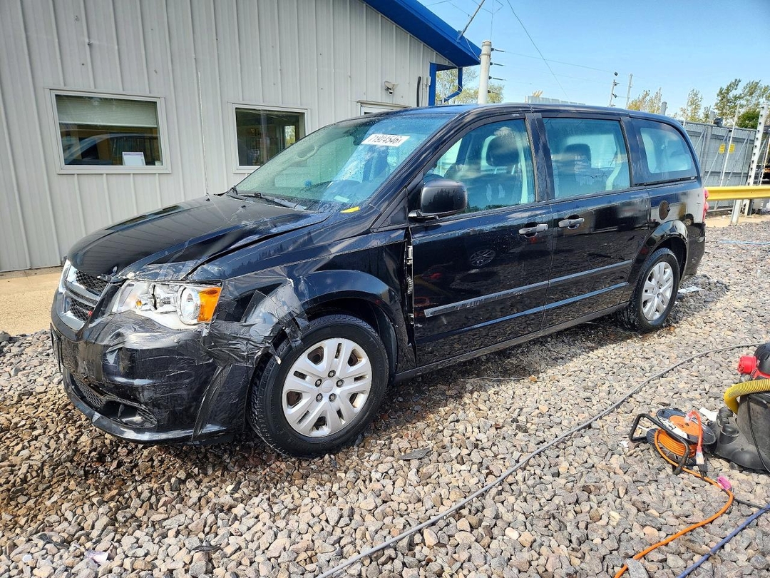 منظر 2016 DODGE GRAND CARAVAN SE، زاوية 1