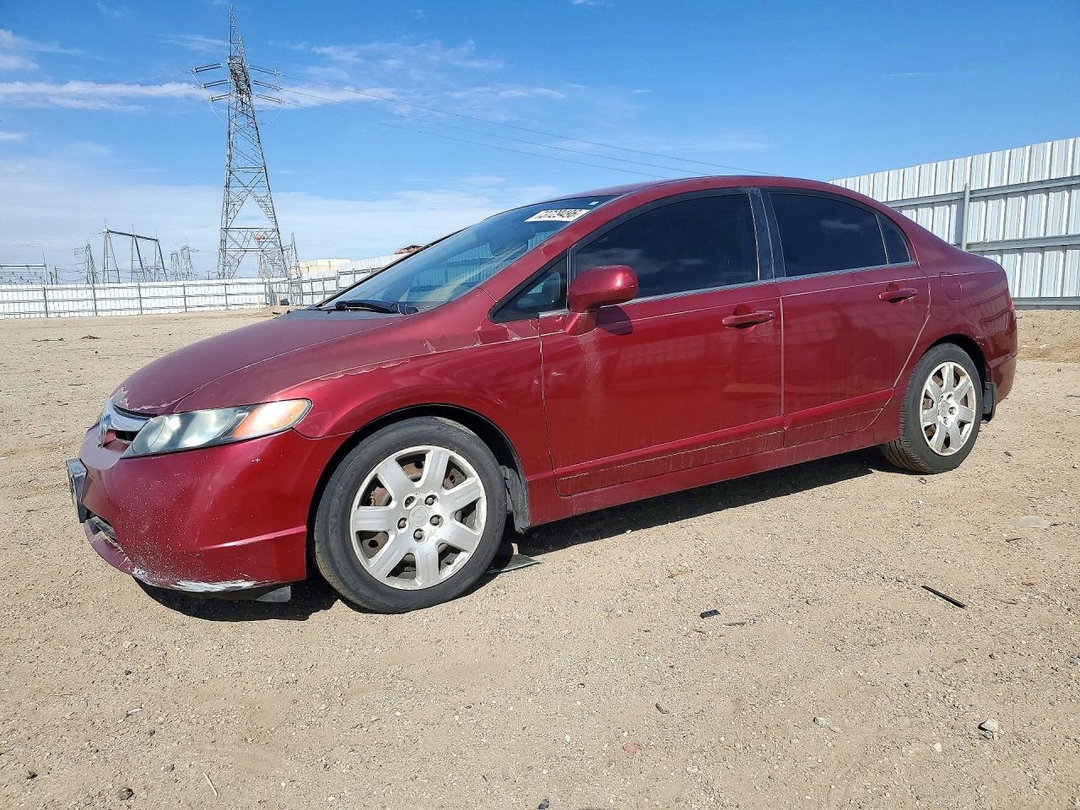 2006 HONDA CIVIC LX view, angle 1