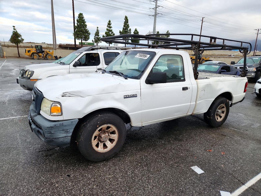 Vista de 2010 FORD RANGER, ángulo 1