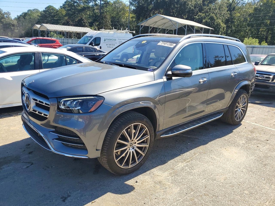 Vue de 2022 MERCEDES-BENZ GLS 450 4MATIC, angle 1