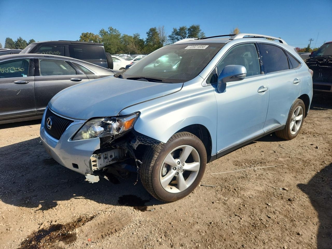 Vue de 2010 LEXUS RX 350, angle 1
