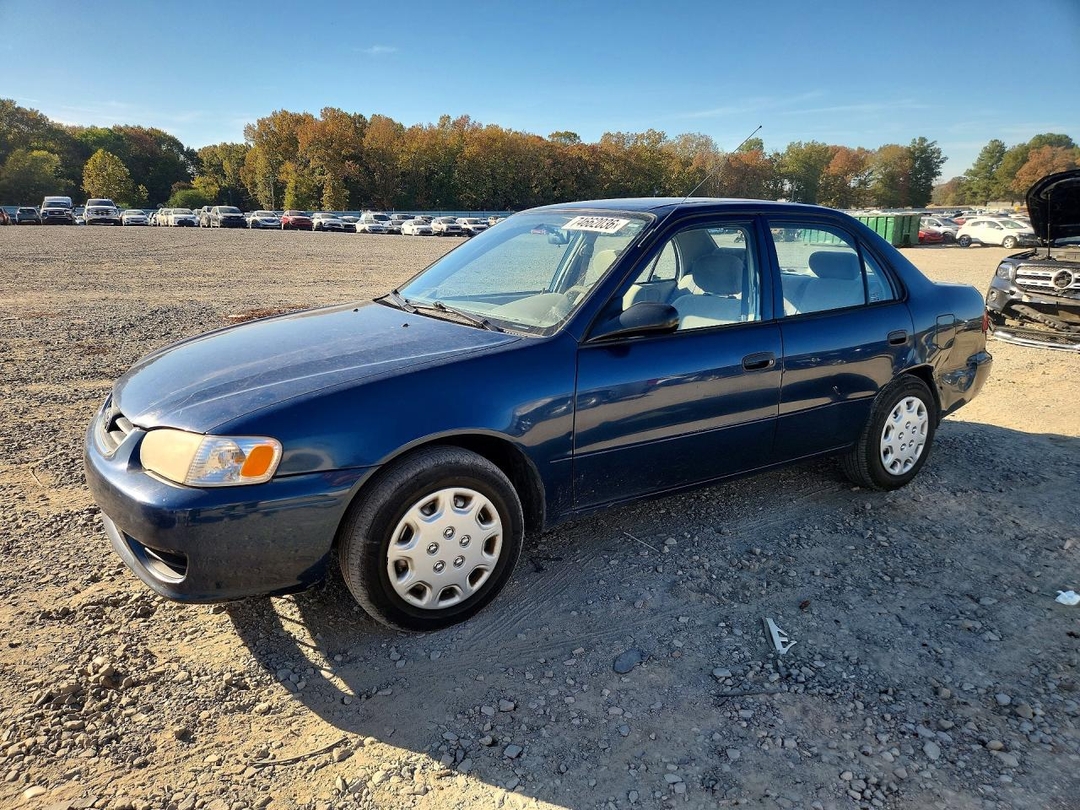 Vedere 2001 TOYOTA COROLLA CE, unghi 1