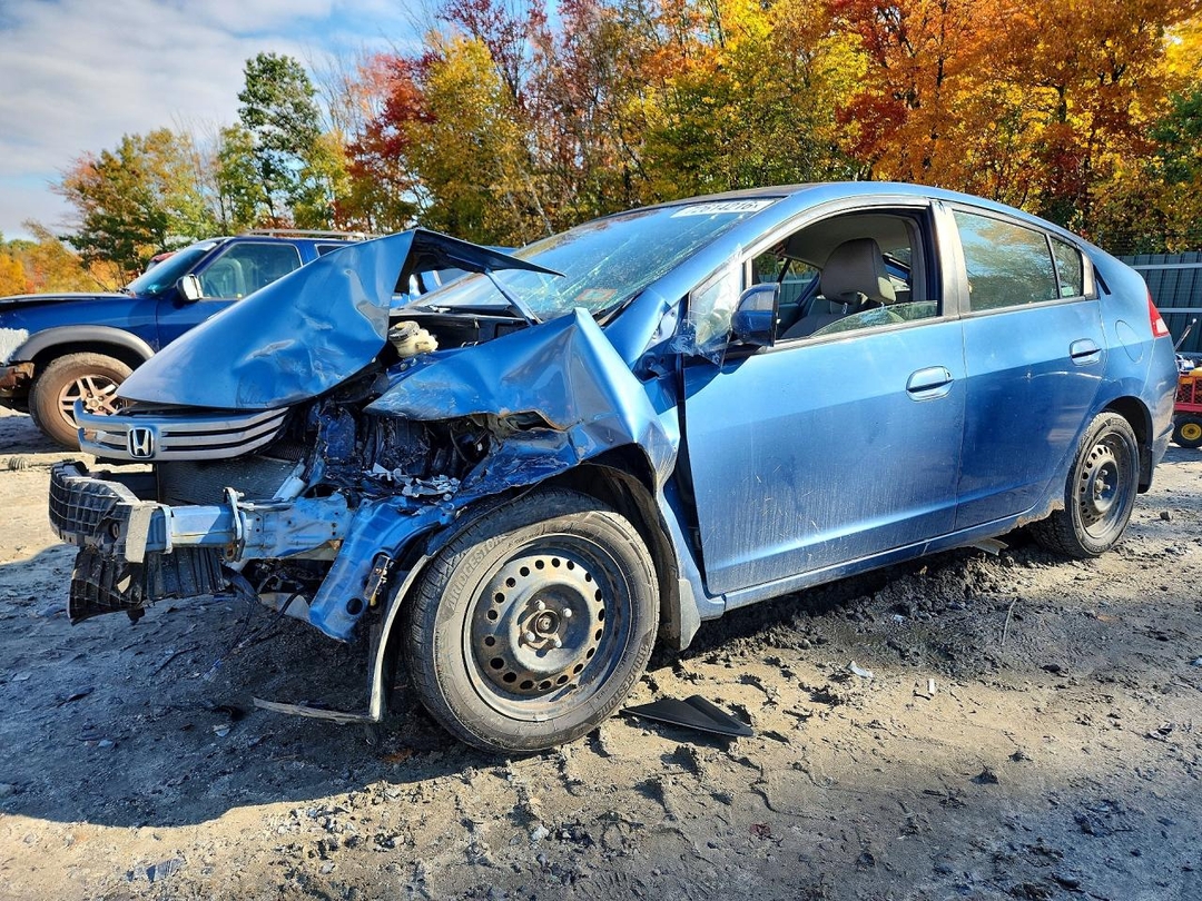 Вид 2010 HONDA INSIGHT EX, угол 1