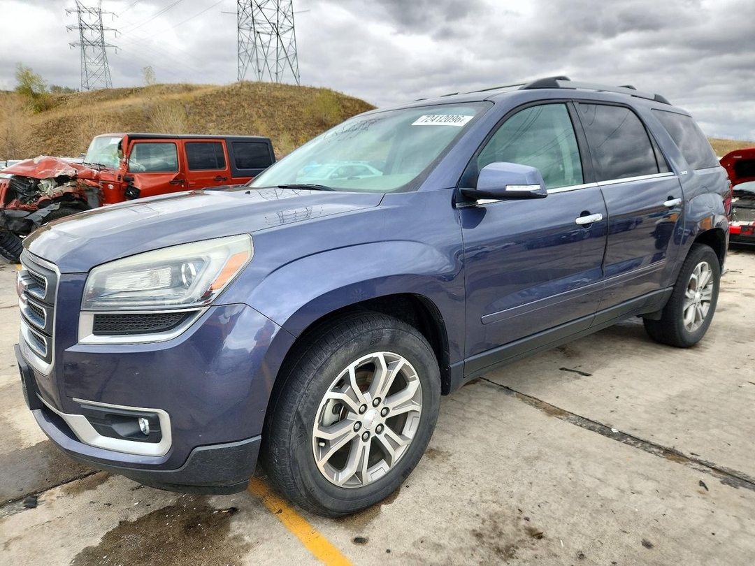 منظر 2014 GMC ACADIA SLT-1، زاوية 1