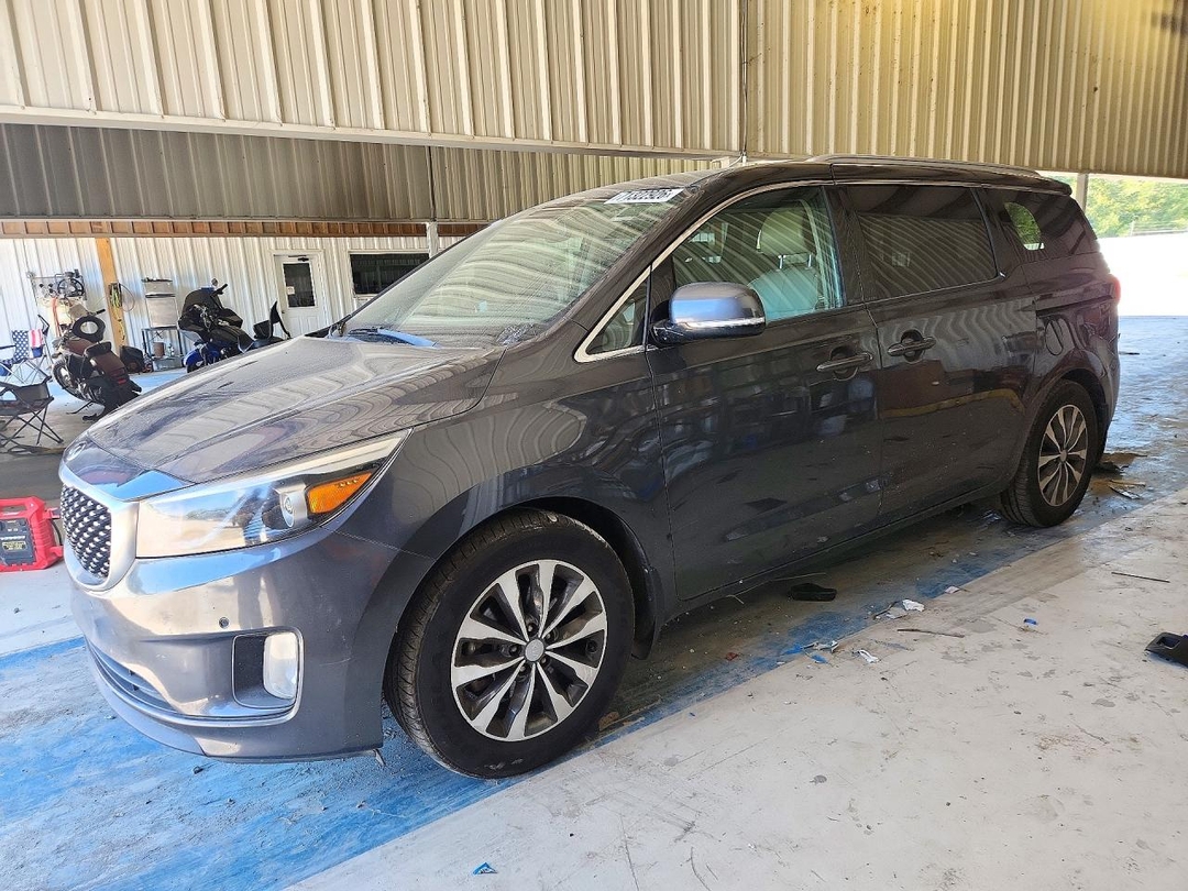 منظر 2018 KIA SEDONA SX، زاوية 1