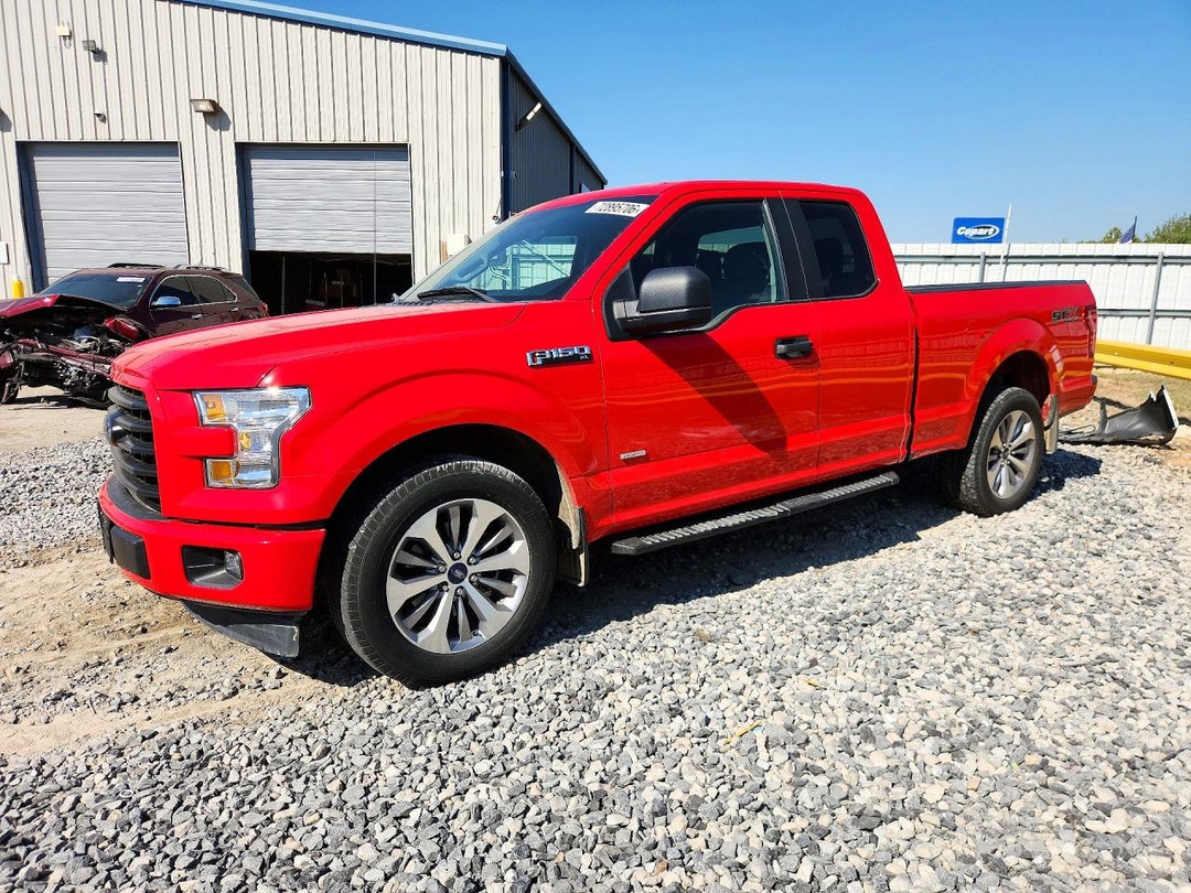 Vedere 2017 FORD F150 SUPER CAB, unghi 1