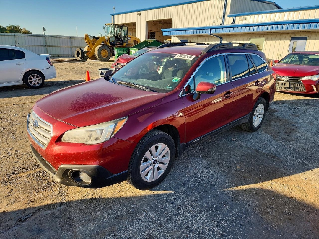 Vue de 2017 SUBARU OUTBACK 2.5I PREMIUM, angle 1