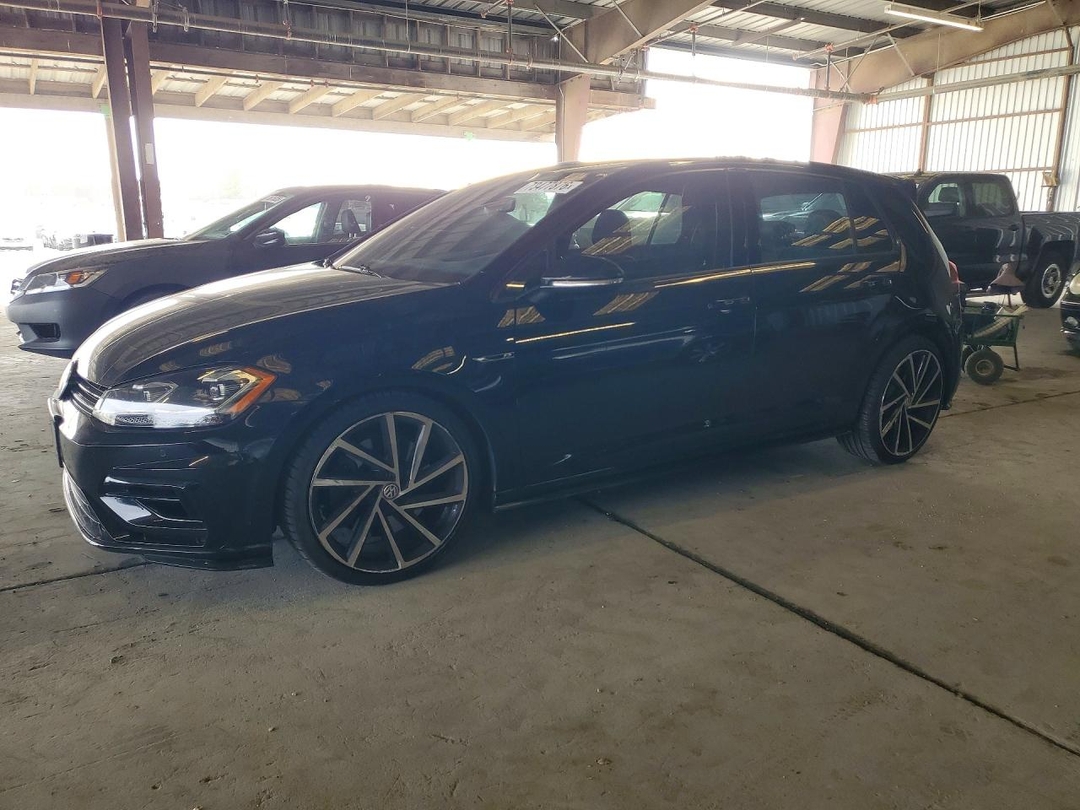 منظر 2018 VOLKSWAGEN GOLF R، زاوية 1