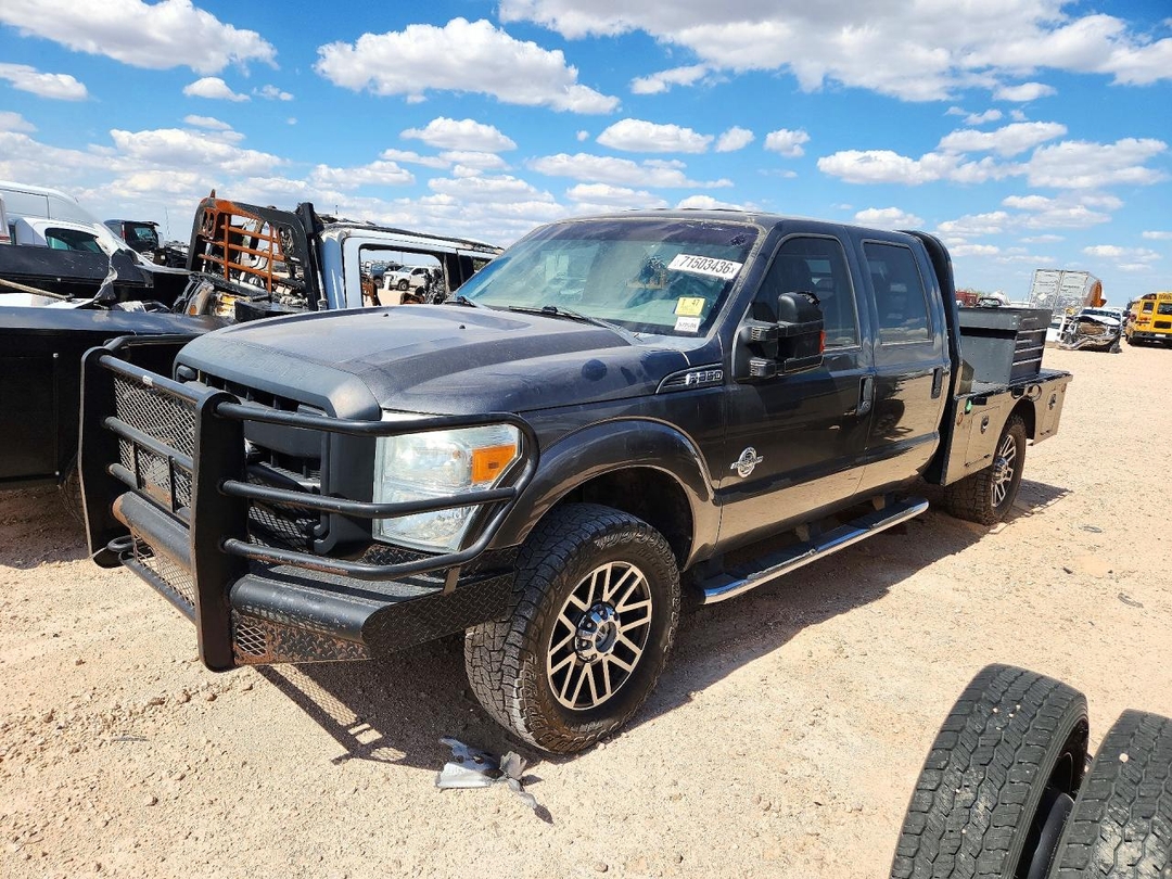 Vedere 2015 FORD F350 SD XL, unghi 1