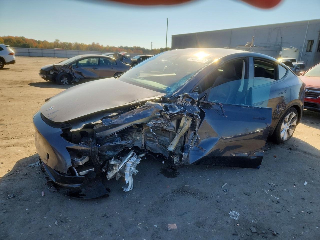 Вид 2024 TESLA MODEL Y, угол 1