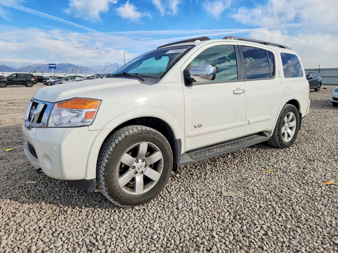 منظر 2008 NISSAN ARMADA SE، زاوية 1