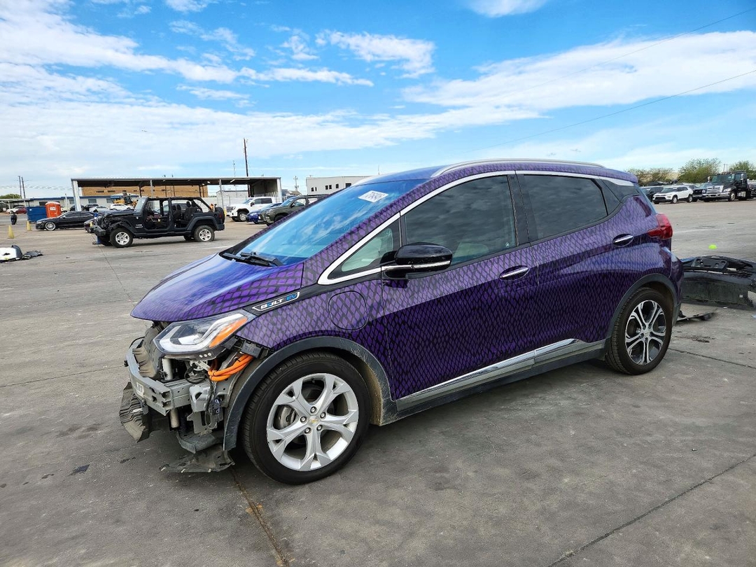 Vista de 2019 CHEVROLET BOLT EV PREMIER, ángulo 1