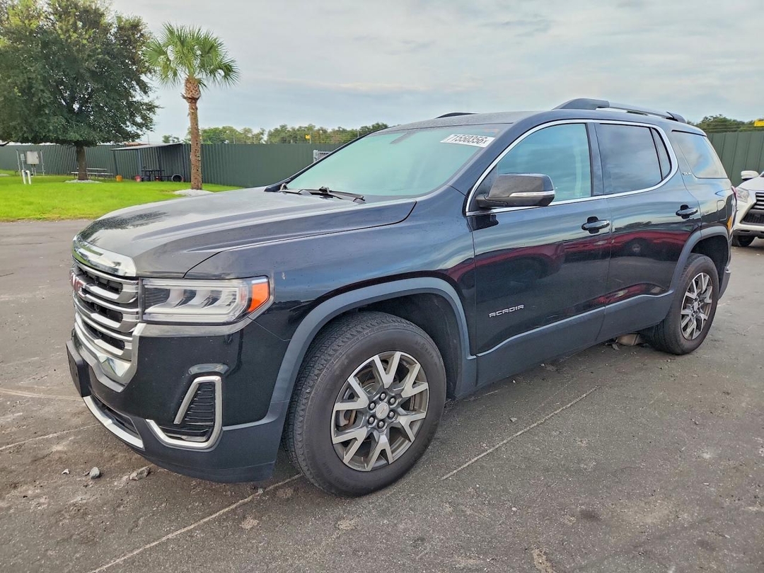منظر 2020 GMC ACADIA SLE، زاوية 1