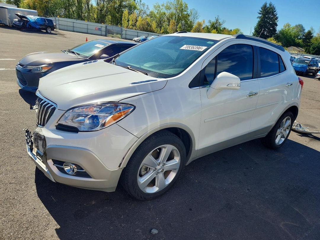 منظر 2015 BUICK ENCORE، زاوية 1