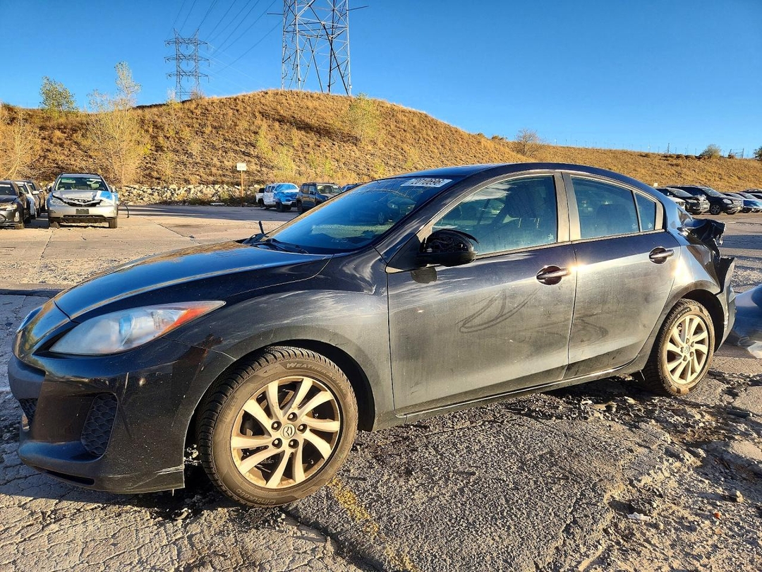 Vista de 2012 MAZDA 3 I, ángulo 1